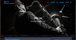 Desktop Screenshot of mikeleejazz.com